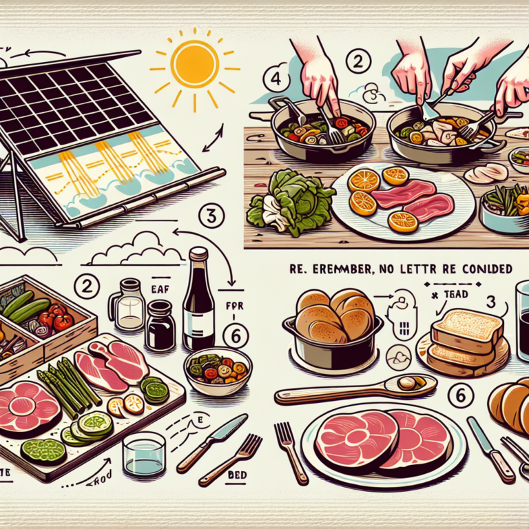 How to Plan Meals with Solar Ovens
