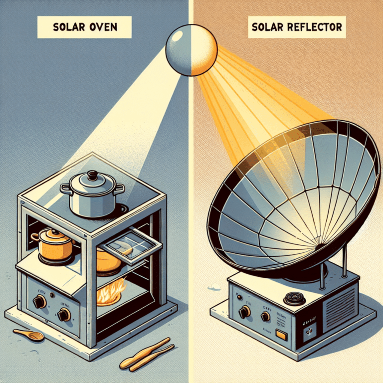 Solar Oven vs Solar Reflector Comparison