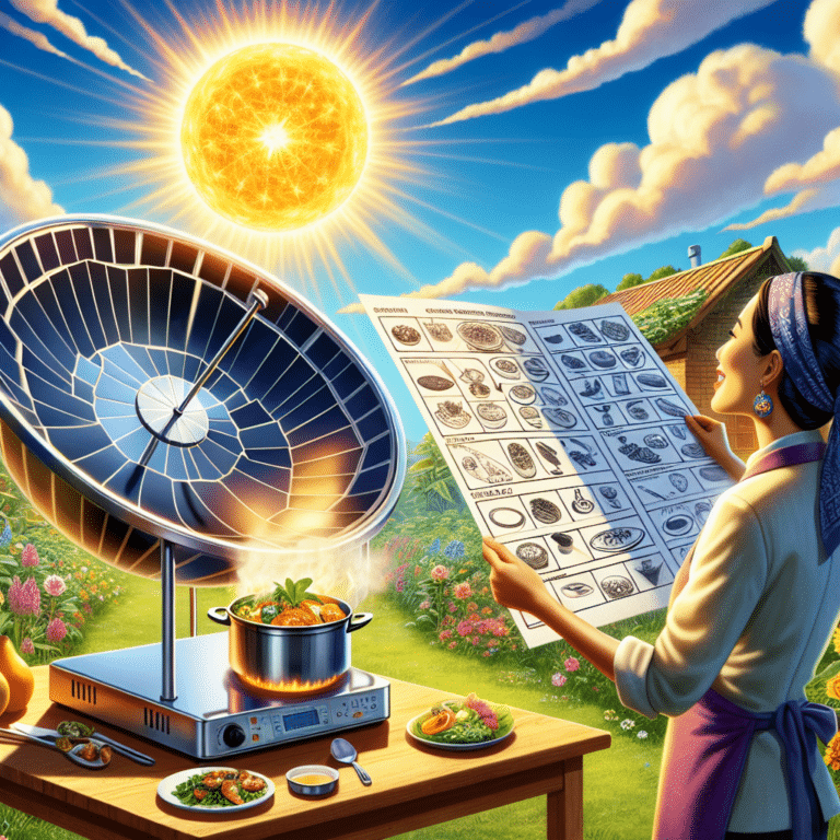 Meal Planning for the Solar Chef