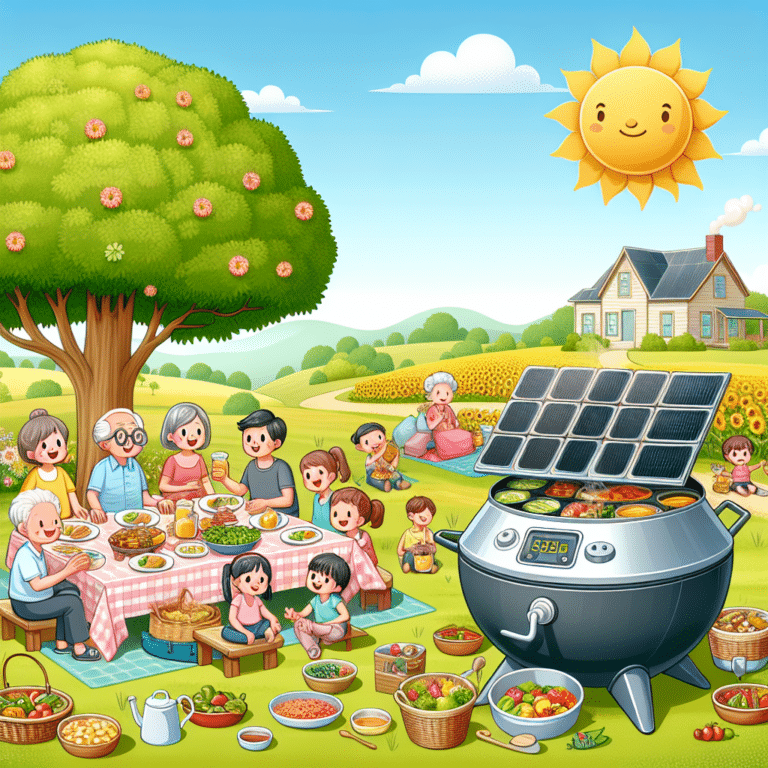 Solar Cooking for Large Families